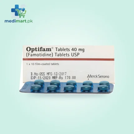 Optifam Tablets 40Mg