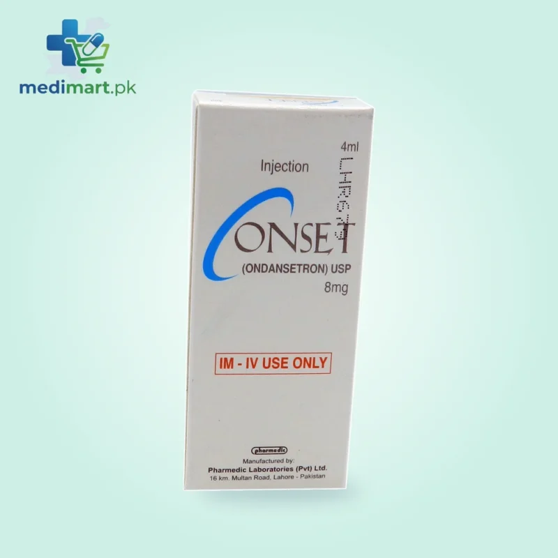 Onset Injection 8Mg 4Ml