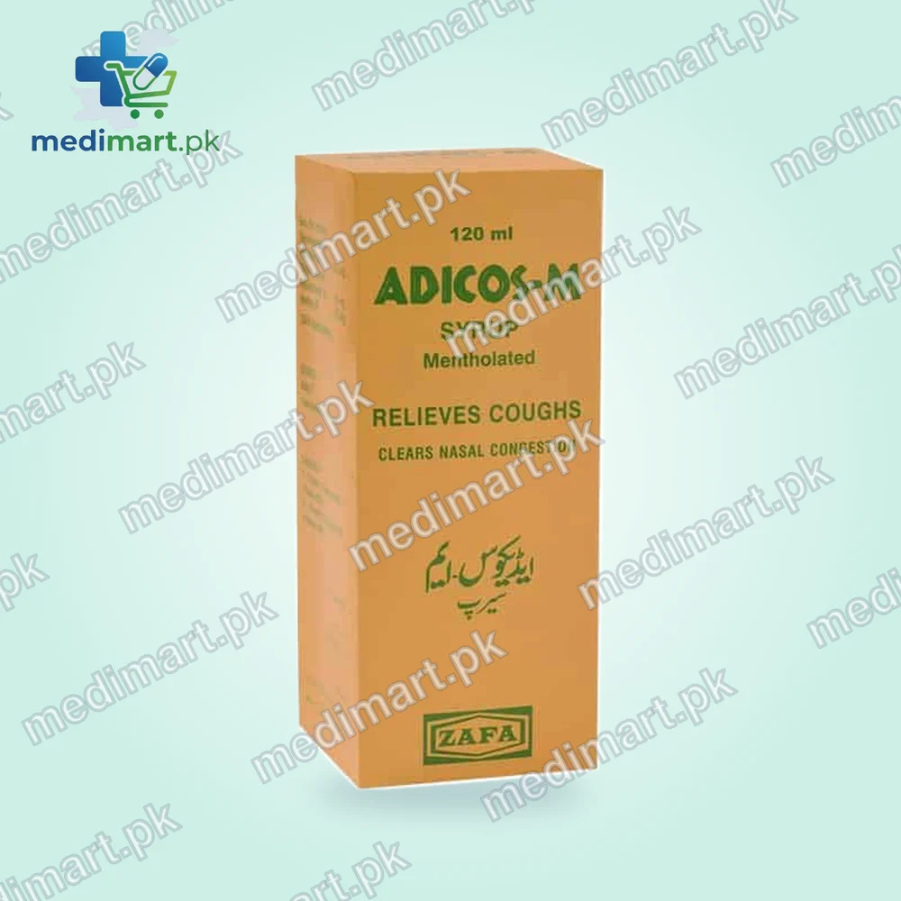 Adicos M 120ml Cough Syrup Adicos M 120ml Cough Syrup