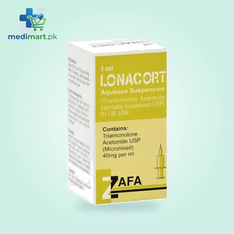 Lonacort Vial 40Mg 1Ml
