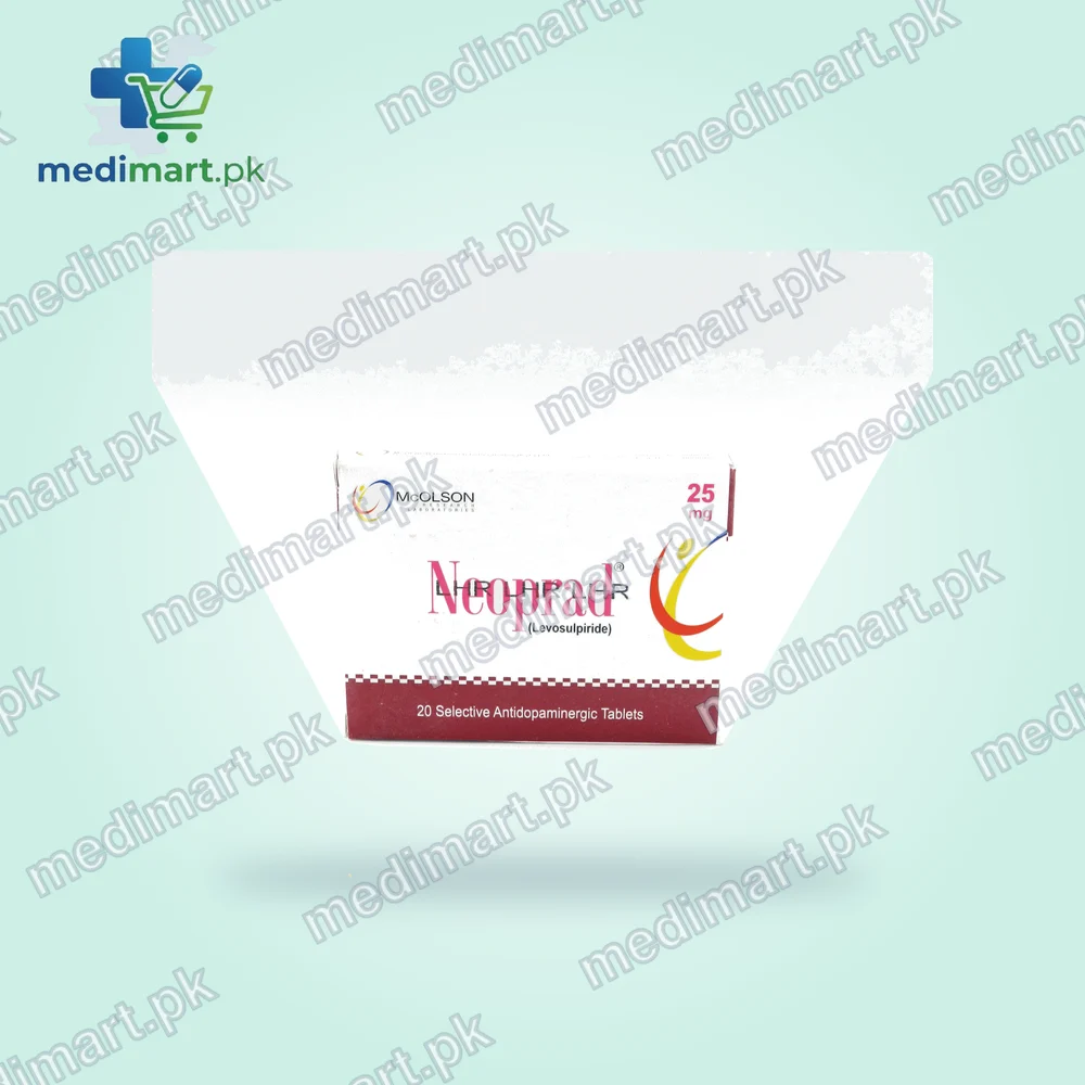Neoprad 25Mg Tablets