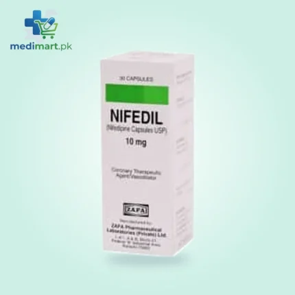 Nifedil Capsules 10Mg
