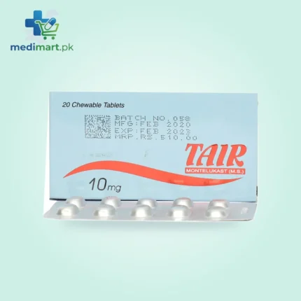 Tair Chewable Tablets 10Mg