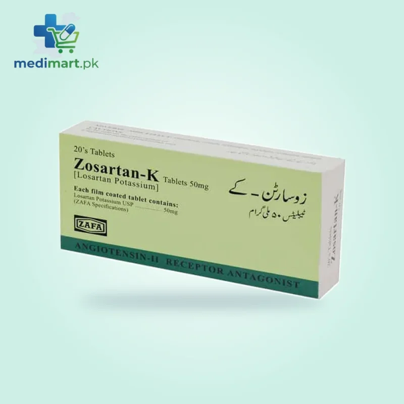 Zosartan-K 50mg Tablets
