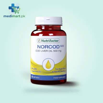 Nutrifactor Norcod 500mg Cap 60s