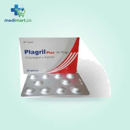 Plagril Plus 75+75mg Tablets