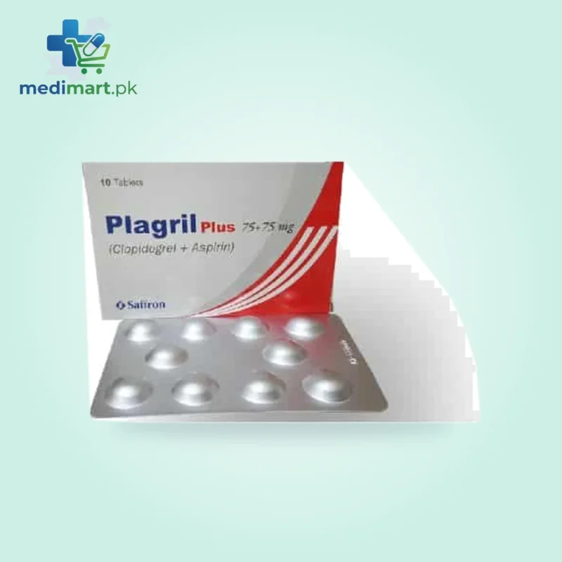 Plagril Plus 75+75mg Tablets