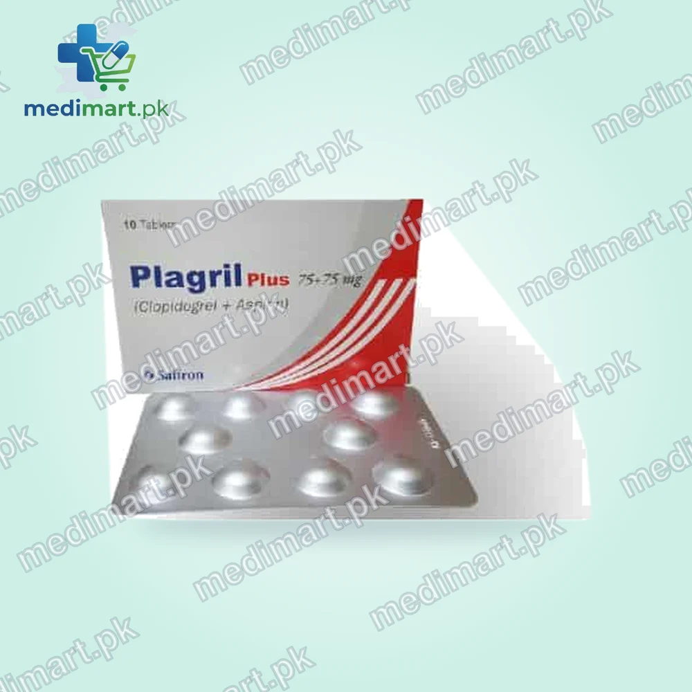 Plagril Plus 75+75mg Tablets Plagril Plus 75+75mg Tablets