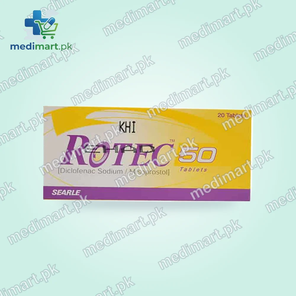 Rotec 50 mg Tablets