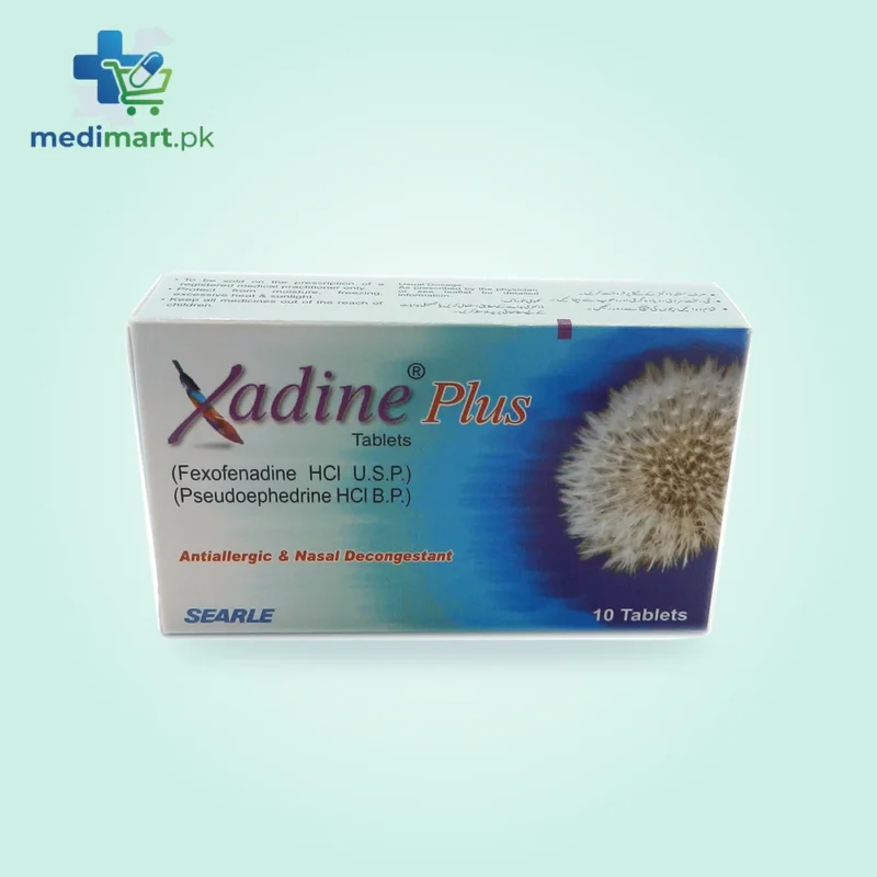 Xadine Tablets Plus 10’S