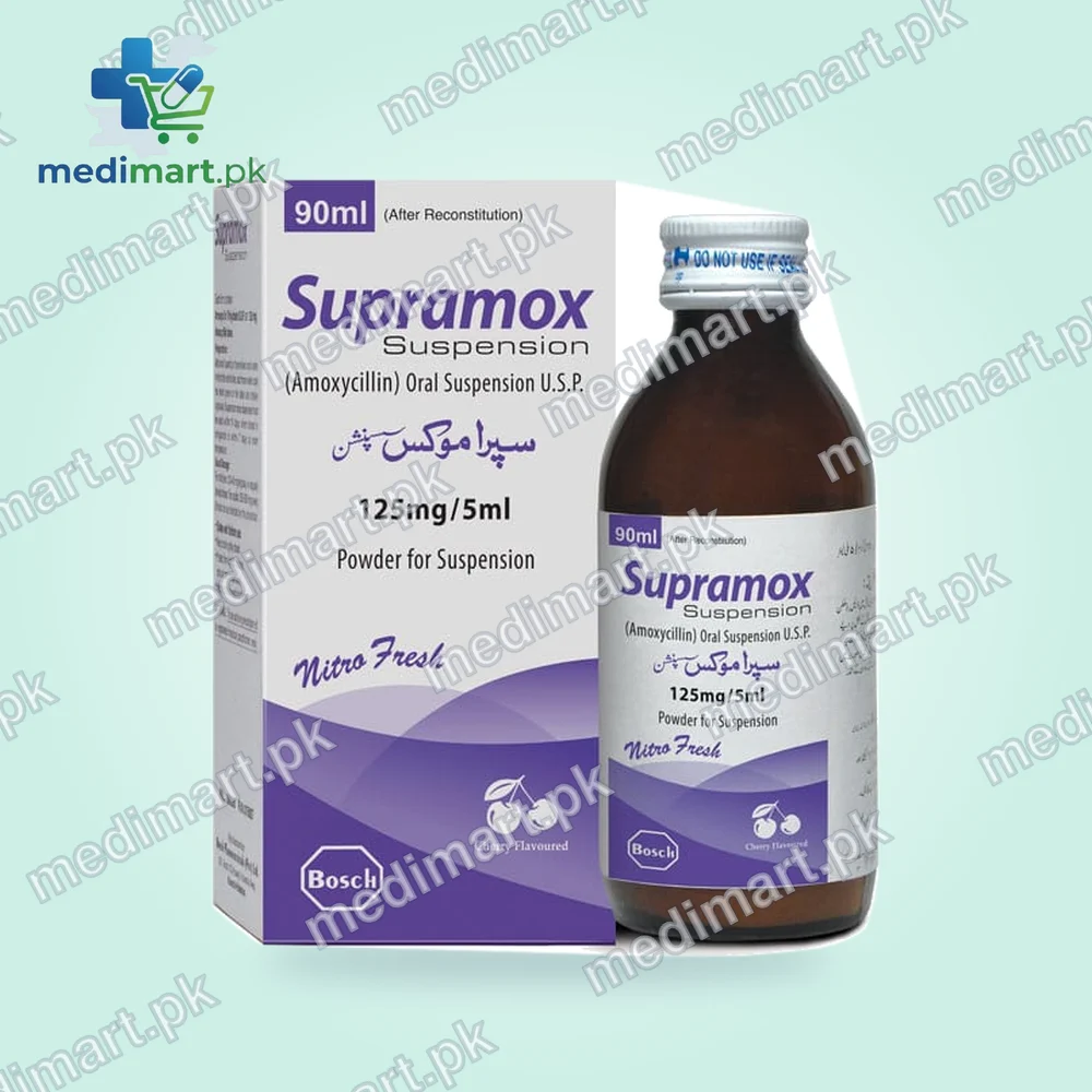 Supramox 125mg/5ml Syrup