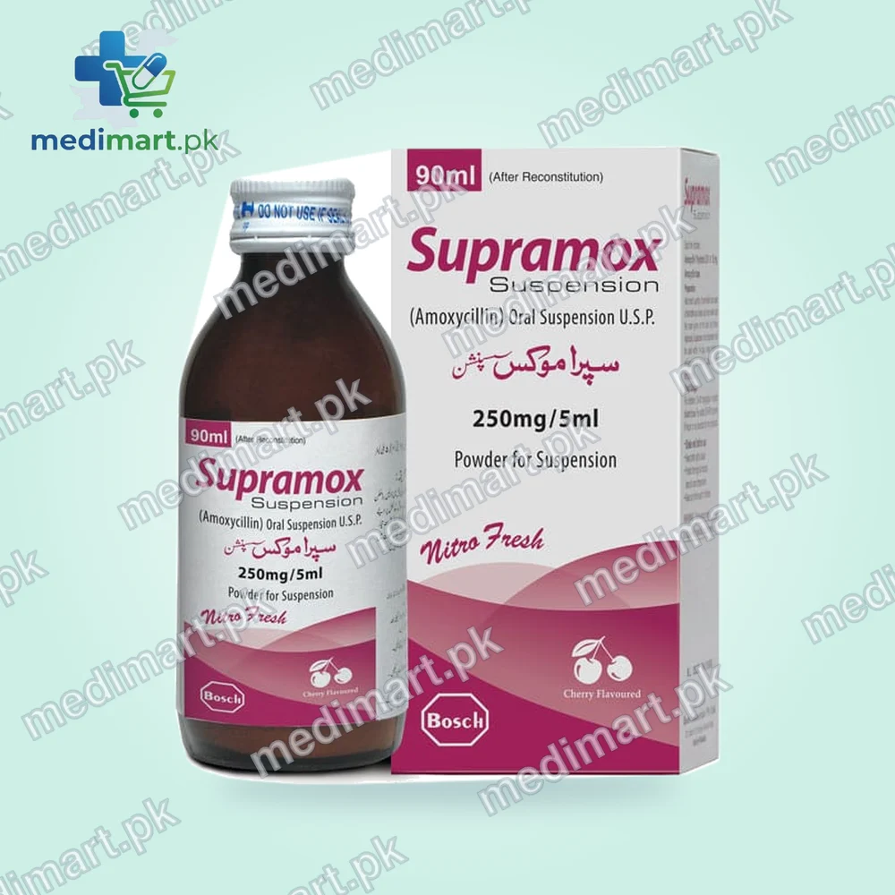Supramox 250mg/5ml 90ml Syrup