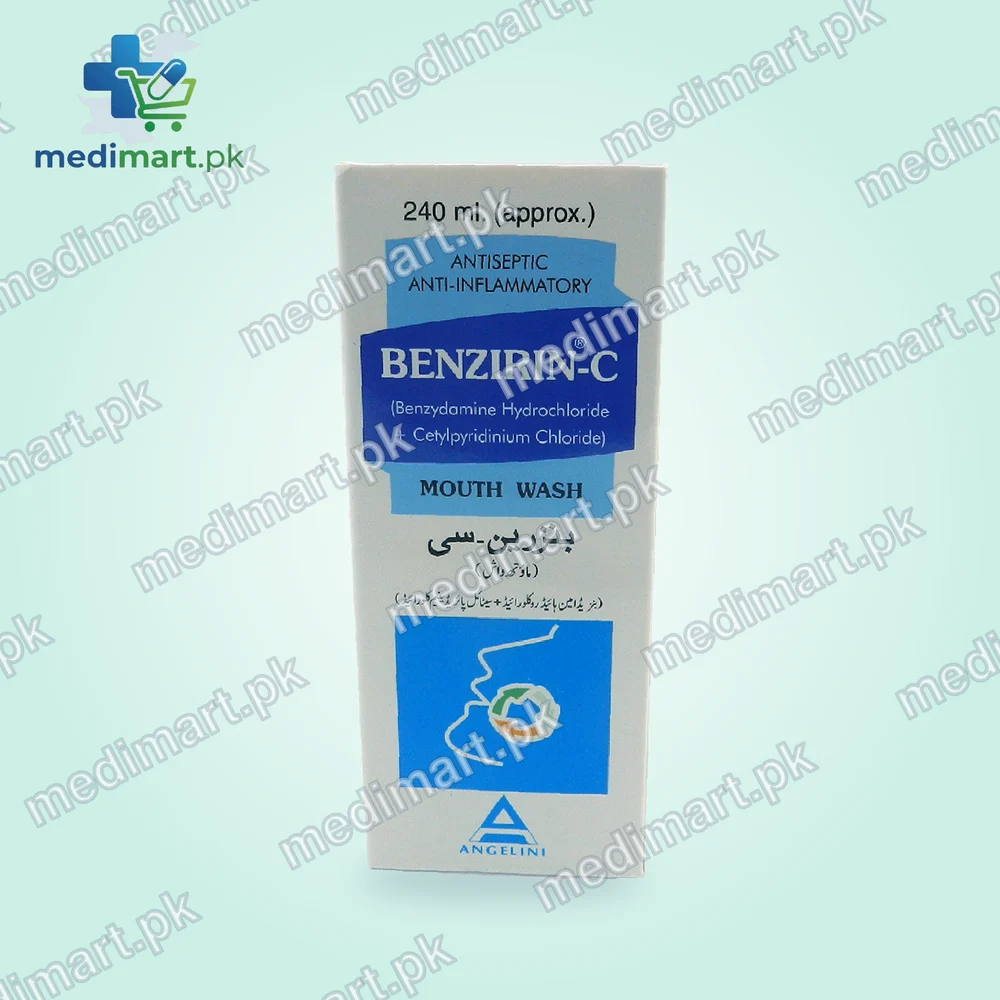 Benzirin-C Mouth Wash 240Ml Benzirin-C Mouth Wash 240Ml
