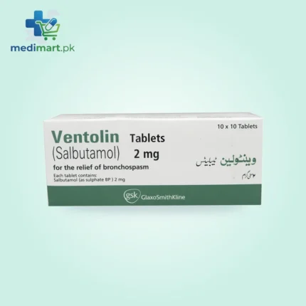 Ventolin Tablets 2Mg