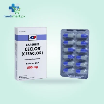 Ceclor Capsules 500Mg