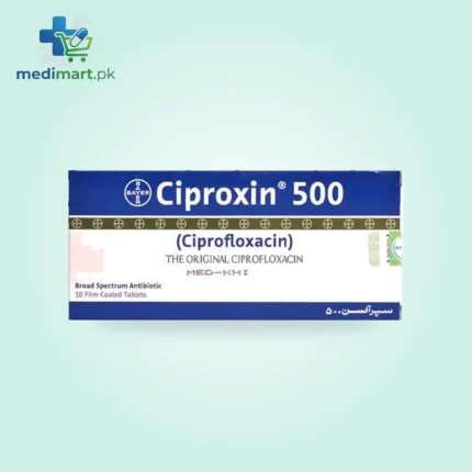 Ciproxin 500Mg Tablets