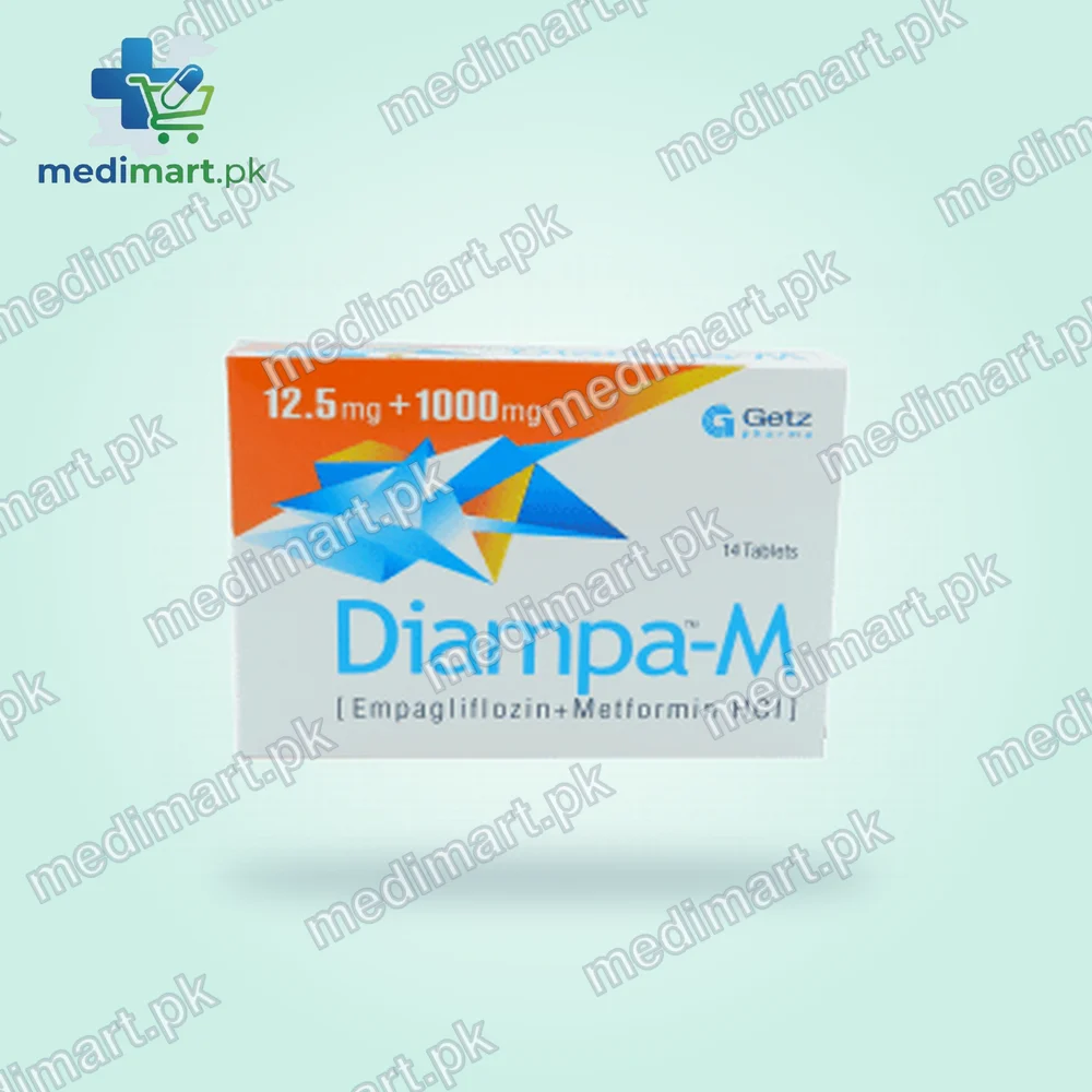 Diampa M 12.5/1000Mg Tablets