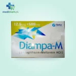 Diampa M 12.5/500 Mg Tablets