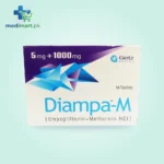 Diampa M 5/1000Mg Tablets