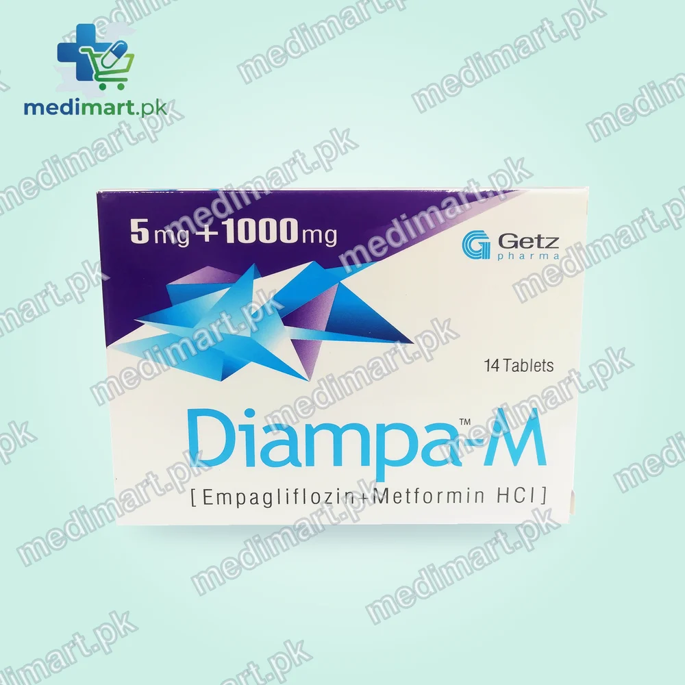 Diampa M 5/1000Mg Tablets