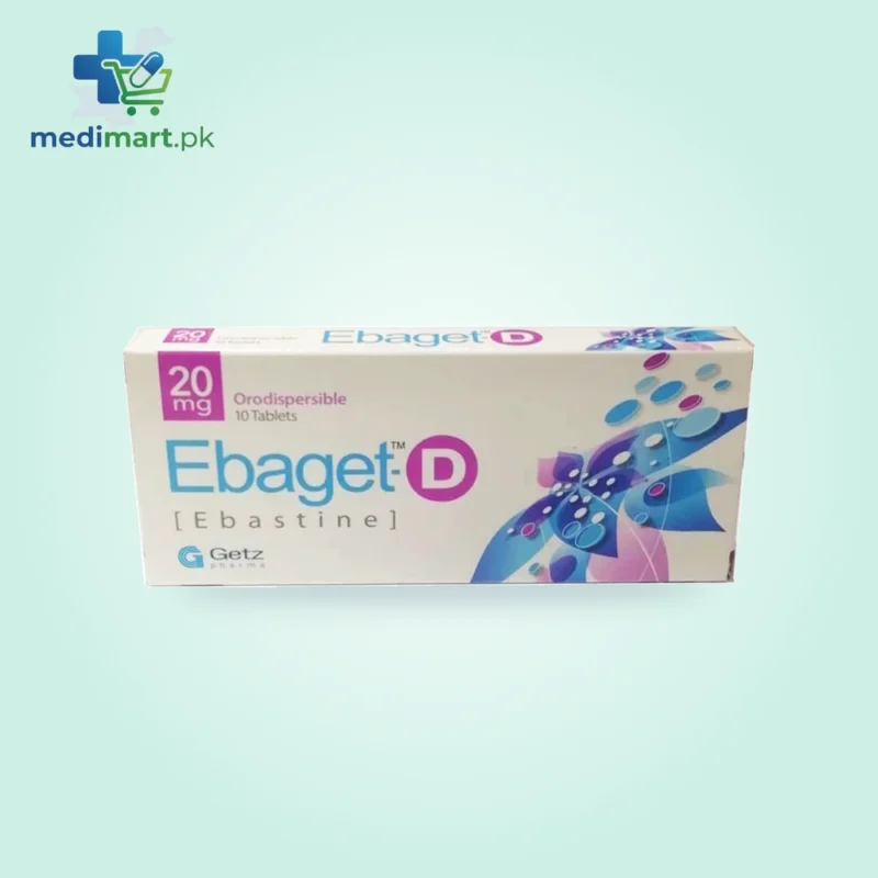 Ebaget D 20Mg Tablets