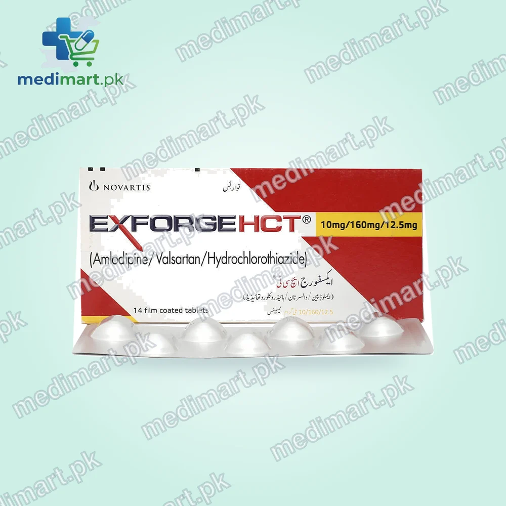 Exforge Hct Tablets 10Mg/160Mg/12.5Mg Exforge Hct Tablets 10Mg/160Mg/12.5Mg