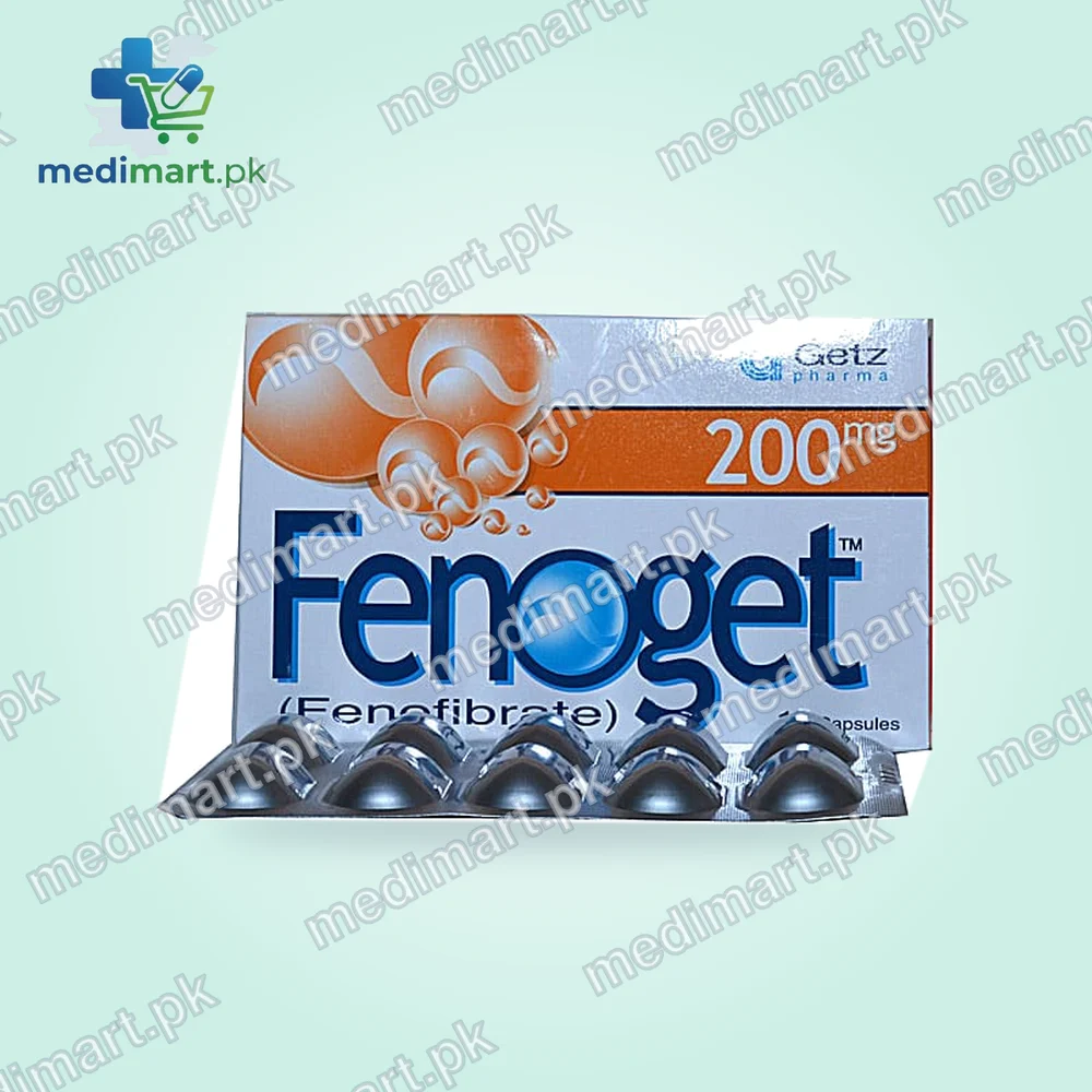 Fenoget 200Mg Capsules