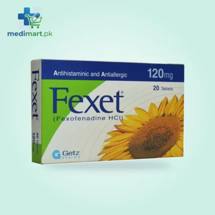 Fexet 120Mg Tablets 20S