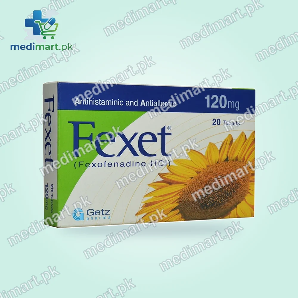 Fexet 120Mg Tablets 20S