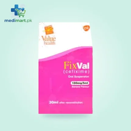 Fixval 100Mg/5Ml Syrup 30Ml