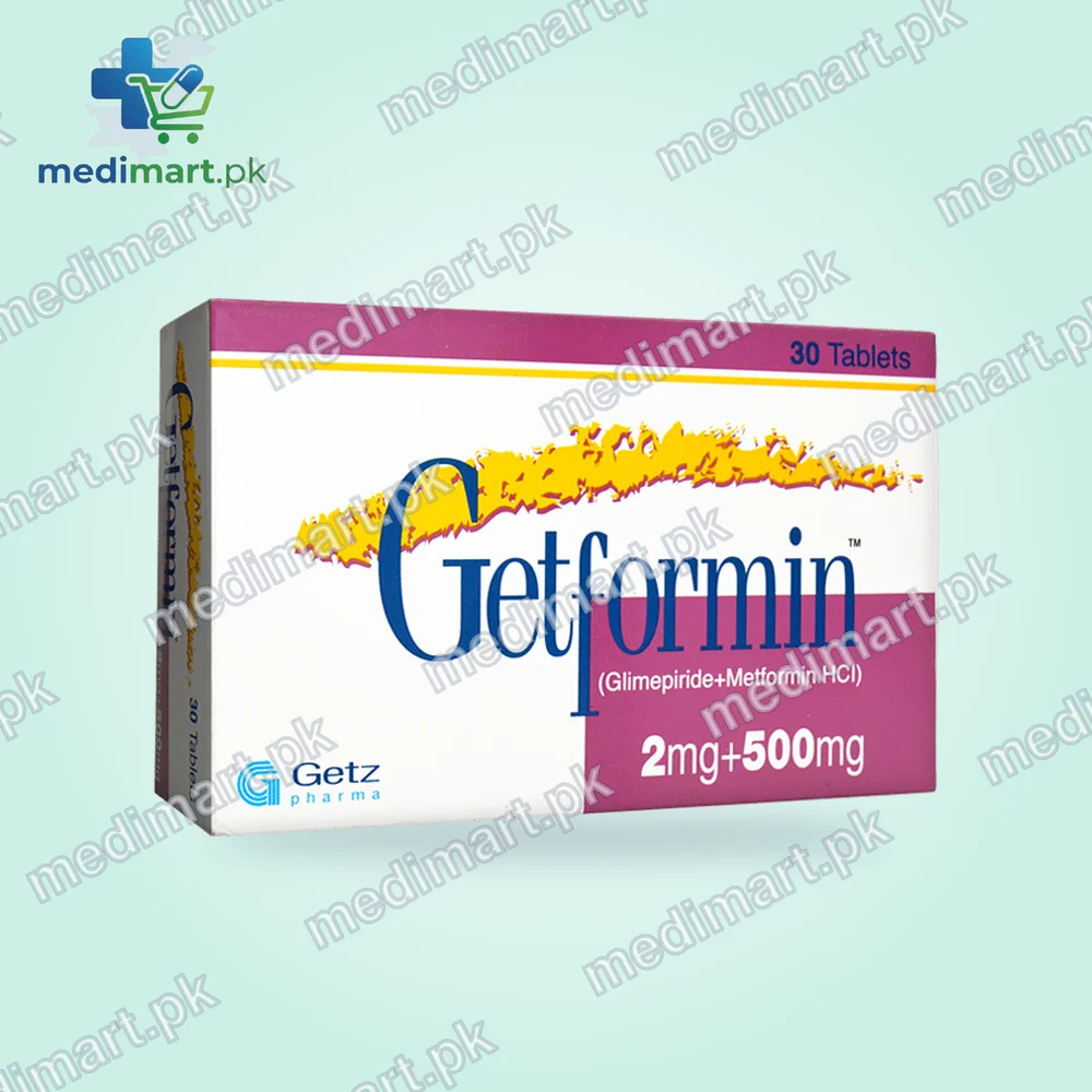 Getformin 2Mg/500Mg Tablets Getformin 2Mg/500Mg Tablets
