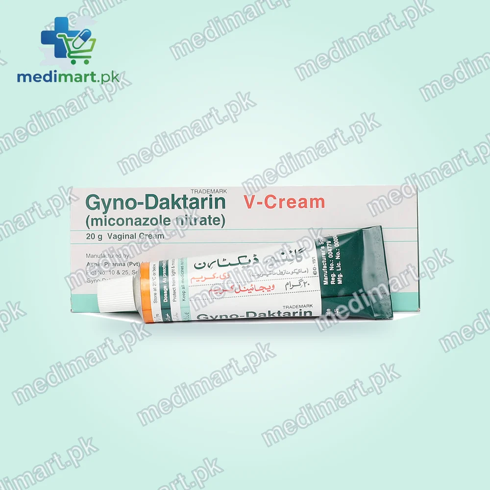 Gyno Daktarin Vaginal Cream 20Gm Gyno Daktarin Vaginal Cream 20Gm