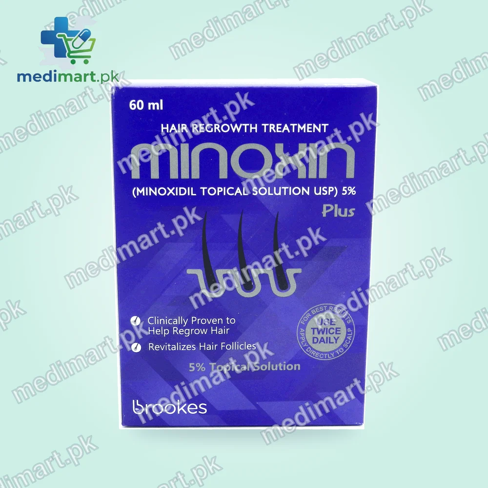 Minoxin Plus 5% 60Ml Soln Minoxin Plus 5% 60Ml Soln