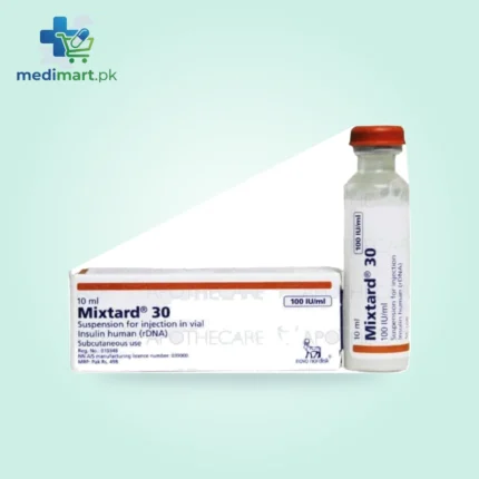 Mixtard Vial 100Iu 10Ml