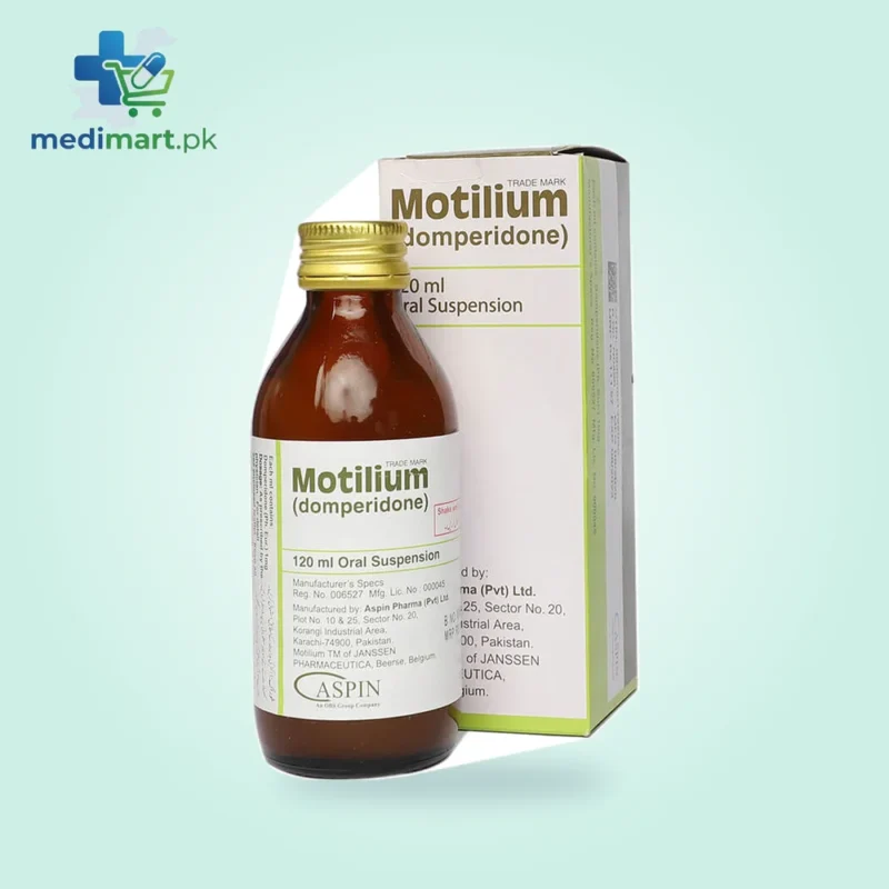 Motillium Syrup 120Ml