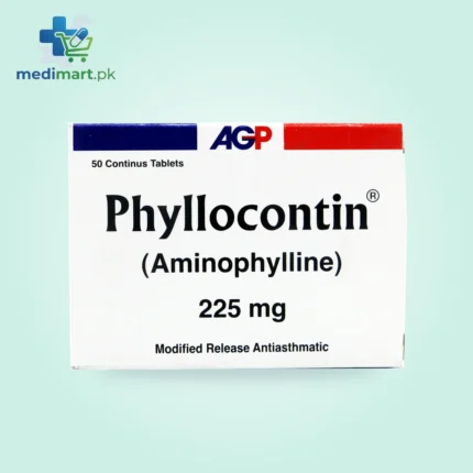 Phyllocontin Tablets 225mg.