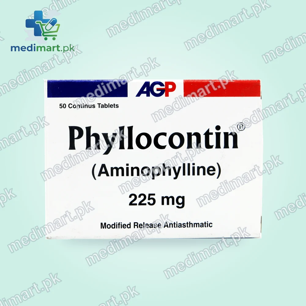 Phyllocontin Tablets 225mg. Phyllocontin Tablets 225mg.
