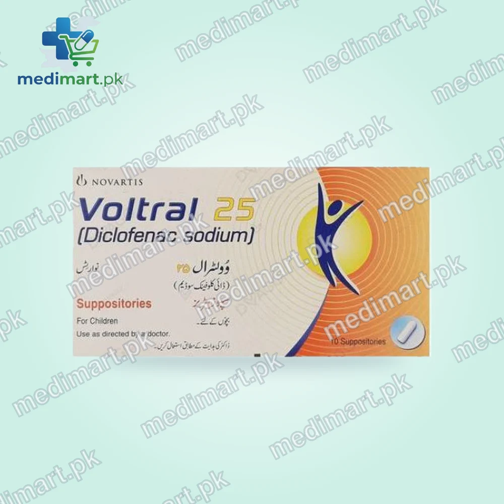 Voltral 25mg Suppositories