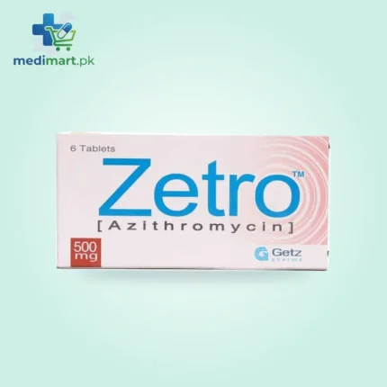 Zetro 500mg Tablets 6s