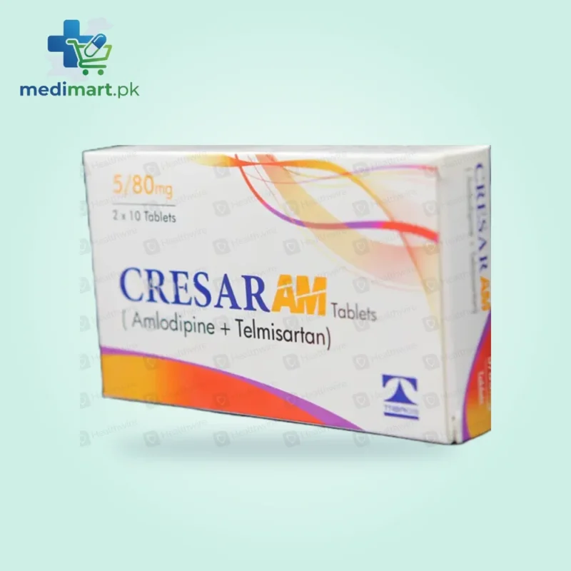 Cresar Am 5/80mg Tablets