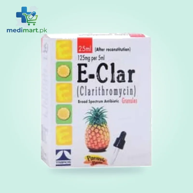 E Clar Granule 125mg 60ml