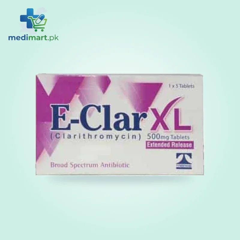 E Clar Xl 500mg Tablets