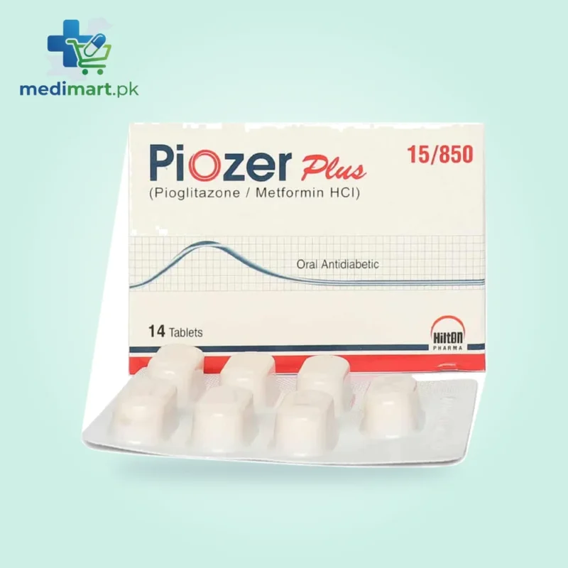 Piozer Plus 15/850Mg Tablets