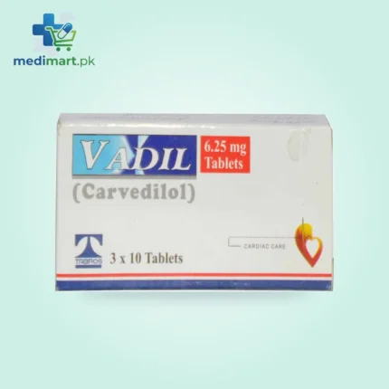 Vadil Tablets 6.25mg