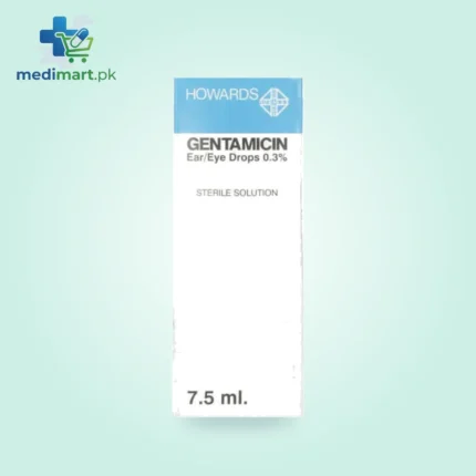 Gentamicin Eye Drop Ear Drops 0.3% 7.5ml