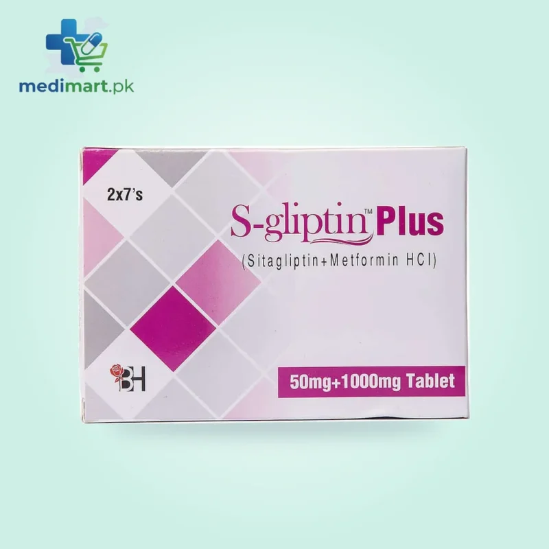 S-Gliptin Plus 50/1000mg Tablet