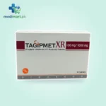 Tagipmet Xr 100/1000mg Tablet