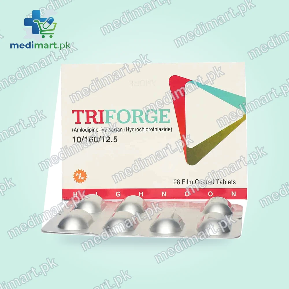 Triforge 10/160/12.5mg Tablet