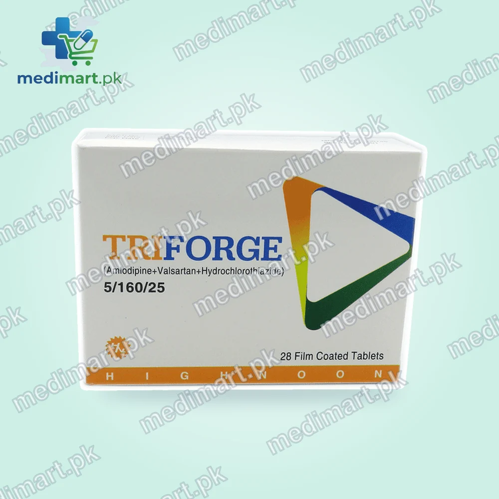 Triforge 5/160/25mg Tablet Triforge 5/160/25mg Tablet