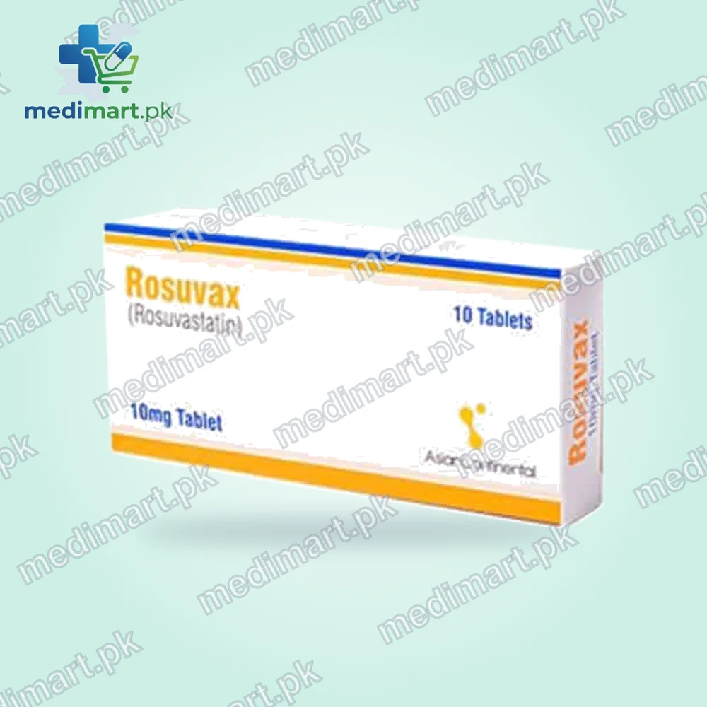 Rosuvax 10mg Tablet Rosuvax 10mg Tablet